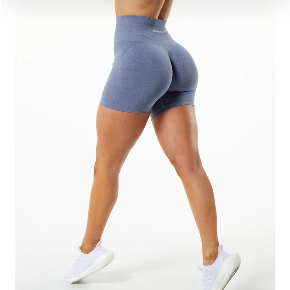 Alphalete XXS blue shorts - never worn!